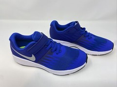 Nike 907254400 STAR RUNNER (GS), GAME ROYAL/MET SILVER – Choose your size