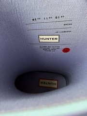 NWD $85 Hunter Little Kid First Classic Giant Glitter Blue/Purple US11/UK10/EU28
