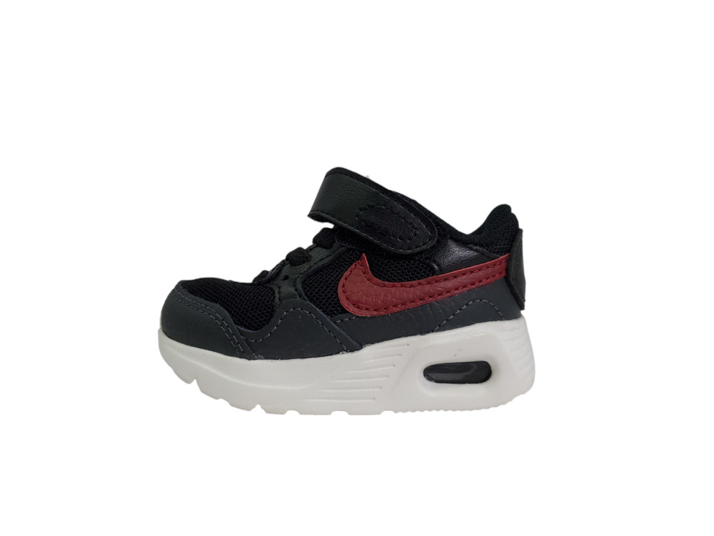 Nike Kids‘ Air Max SC (TDV) Sneakers, Anthracite/Black/Team Red, 3 C US