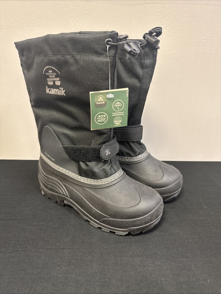 Kamik Waterbug 5 Classic -40 Winter Snow Boots Big Kid’s Size 5 Youth