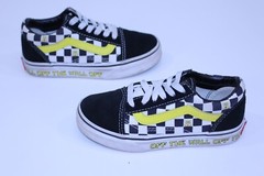 Kids Vans Off The Wall Shoes Sneakers Sponge Bob 721356 Skater Youth 12.5 Kids