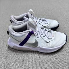 Nike Air Zoom Crossover Sneakers White Purple Size 5.5Y
