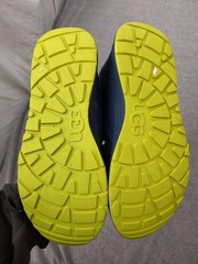 UGG Boots Kids Size 6 38 Blue Thinsulate Snow Winter Hook & Loop Mid Calf