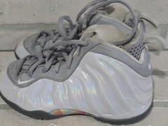 Nike Little Posite One Rainbow Pixel Size 12C Foams Foamposite CU1055-001