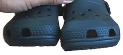 Crocs Classic Iconic Comfort Black Back Strap Clog Sandals Infant Toddler Size 6