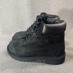 Timberland 6″ Premium Waterproof Boot Black TB012707 001 Youth US Size 2M EU 34