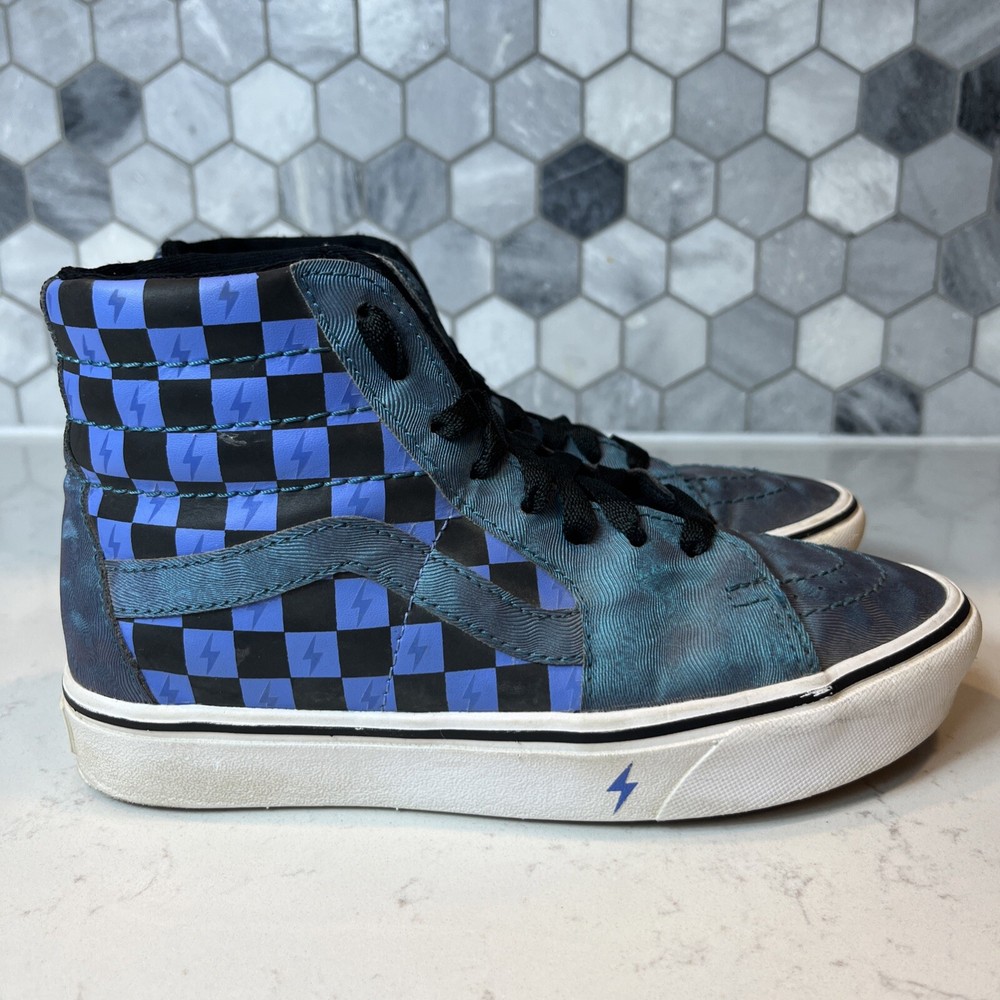 VANS x HARRY POTTER Transfiguration Sk8 Hi Top Skate Shoes Blue Mens Size 4.5