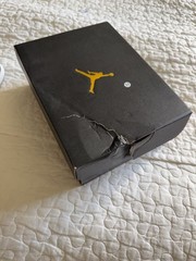 Jordan 1 Retro High OG (PS) Black/Medium Grey-White Size 13c