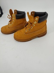 Timberland Big Kid Classic Beige Wheat Khaki inch Boot 10960 Size 6