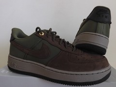 Nike Air Force 1 Premier (GS) Baroque Brown-Army Olive Sz 6Y [AV5251-200]