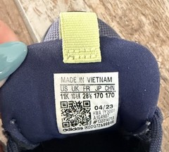 Adidas Little Kids Cloudfoam Sneakers 11K