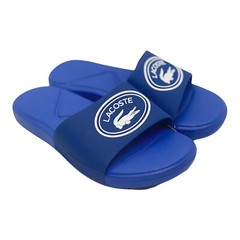 Lacoste Kids L.30 Synthetic Slides – Blue / Pink – Multiple Sizes – 7-37CUC0010