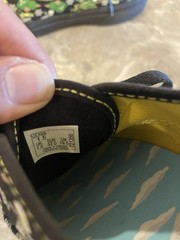 The Simpsons x Vans Authentic Kids ‚Glow Bart‘ Size 1.5