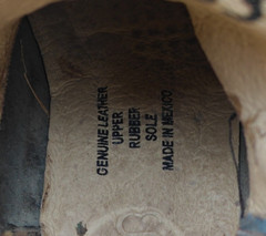 Anderson Bean Kids Boots Size 13 Blue Brown Cowboy Western Leather Square Toe