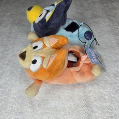 Ground Up Bluey & Bingo Toddler Kids 3D Characters Slippers NEW