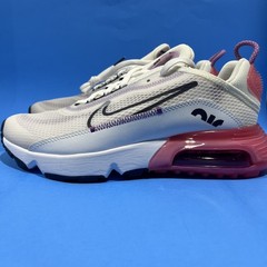 New Youth Size 7Y White Pink Silver Nike Air Max 2090 (GS) Running Shoes