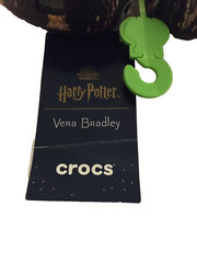 Vera Bradley Harry Potter FRIENDS AT HOGWARTS FLORAL Crocs Kids Size C 11 NEW