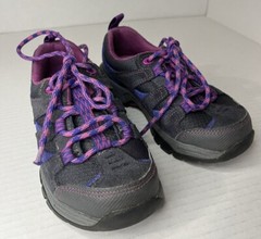 L.L. Bean Kids Hiking Athletic Sneaker Pink Purple – Youth Size 12 – Good Cond.
