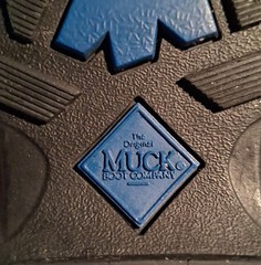 Muck Boot Co Kids Element Insulated Boots Size 2 Waterproof Unisex Black/Blue