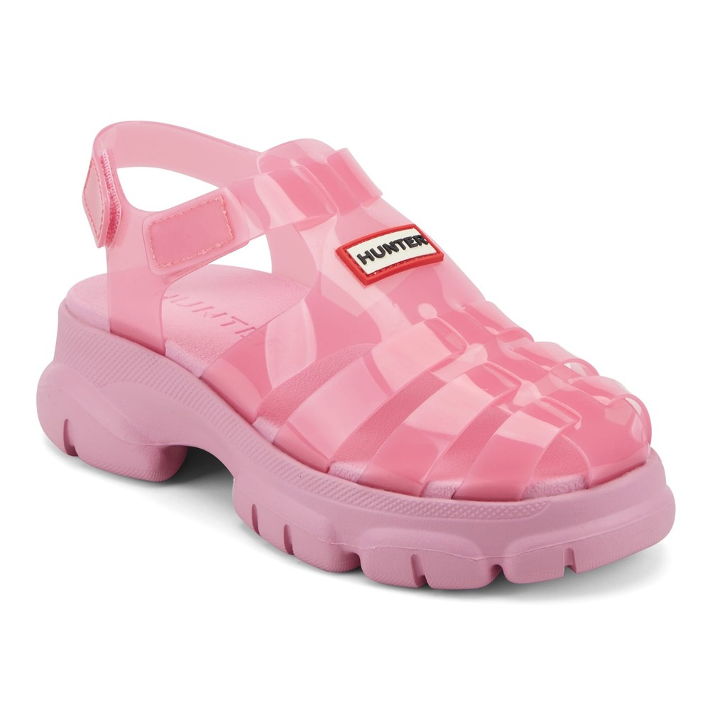 Hunter Little Kids Belize 2 Kid’s Casual Sandals, Medium Pink, K10