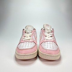 Nike Courth Borough Low 2 SE White Pink Lifestyle Shoes DV5456-105 Youth Size 7Y
