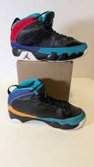 Jordan Air Jordan 9 Retro GS Dream It Do It Black/Teal 1Y Mid-Top