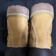 Timberland 6 Inch Classic Boot Wheat, Junior’s Size 5.5, 12909M