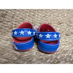 Crocs Classic American Flag Clog Size C8 Patriotic July 4th Beach Summer