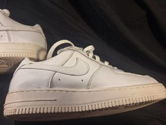 Nike Force One 1 GS Low Triple White KIDS 2Y