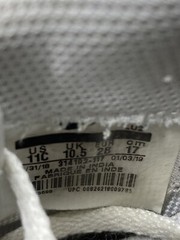 Nike Air Force 1 Low GS White Youth Kids Boys Girls 314193-117 Size 11C