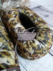 BOYS SIZE 2/3 M A&E DUCK DYNASTY UNCLE SI SLIP ON SLIPPERS CAMO PLUSH