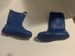 Hunter Little Kids Original First Classic Rain Boot Blue Sz. Boy 13 Girl 1B