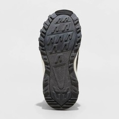 All In Motion Kids Hook-And-Loop Ankle Winter Boots Waterproof Jet Black 3