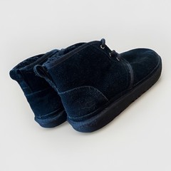 UGG Neumel II Boot Suede 1017320K Black Unisex /Boys Sz 5 EU 37