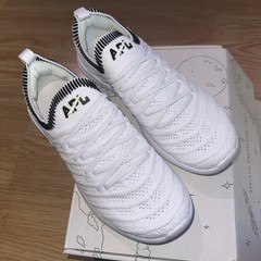 APL TechLoom Wave White/Black/Ribbed Youth Size 4
