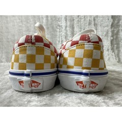 Vans Era Multi Color Checkerboard Red Blue Yellow Sneakers Kids Juniors 4.0