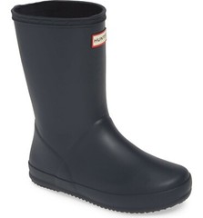 NEW $75 HUNTER Original Kids First Classic Rain Boots Navy Blue US 6B / 7G