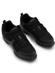 Unisex Child Black Dansneaker Dance Shoes, 13.5 Little Kid US