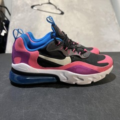 Nike Air Max 270 React Shoes Youth Size 5Y Multicolor Mesh Sneakers BQ0101-001