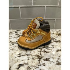 Timberland Field Boots Toddler Size 6T Wheat Brown Leather Hiking Boots 15845