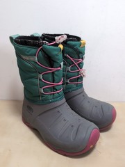 Keen Lumi Waterproof Boot big kids size 5 Parasailing/ Dusty Aqua Ski Snow Rain