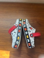 Crocs Kids’ Mickey & Minnie Mouse Clogs Size C13 Red Black Disney Slip-On Used