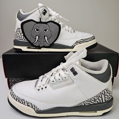 Size 4.5Y / 6W – Nike Air Jordan 3 Retro Hide N‘ Seek White Cement DX6665-100