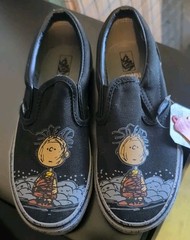 Vans Peanuts X Pig Pen Kids 2.5 New