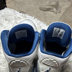 Jordan Air Jordan 3 White/Blue/Gray Athletic Sneakers 7Y DM0967-148
