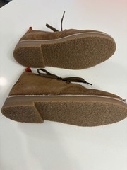 Kids Mini Boden Suede Chukka Desert Ankle Boots Tan Brown 31 Us 12