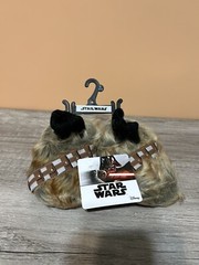 Disney Star Wars Chewbacca Slippers Toddler Size Small 5-6 Color Brown NEW!
