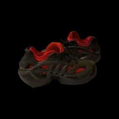 Adifom Climacool Black And Red Kids Shoe Size 5 US