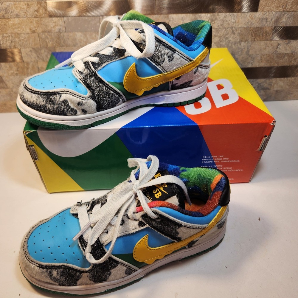 Nike SB Dunk Low Chunky Dunky Ben & Jerrys Toddler Shoes 12.5C CU3244-100