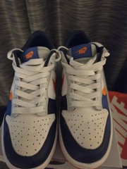 New Nike (GS) Dunk Low Upside Down Blue Orange Red White no box
